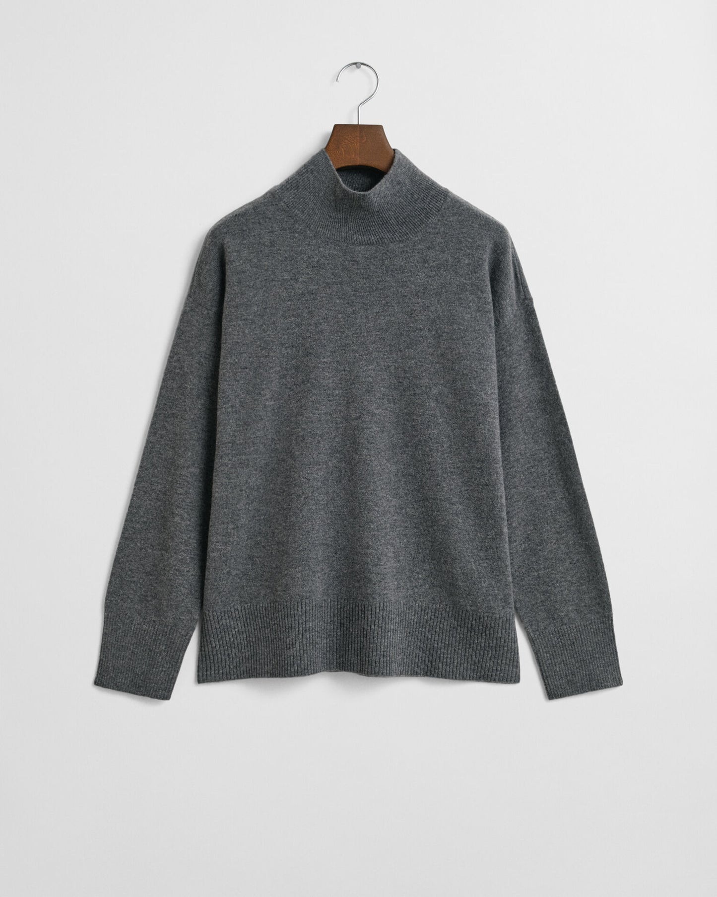 Pull col roulé en lambswool ultra fin