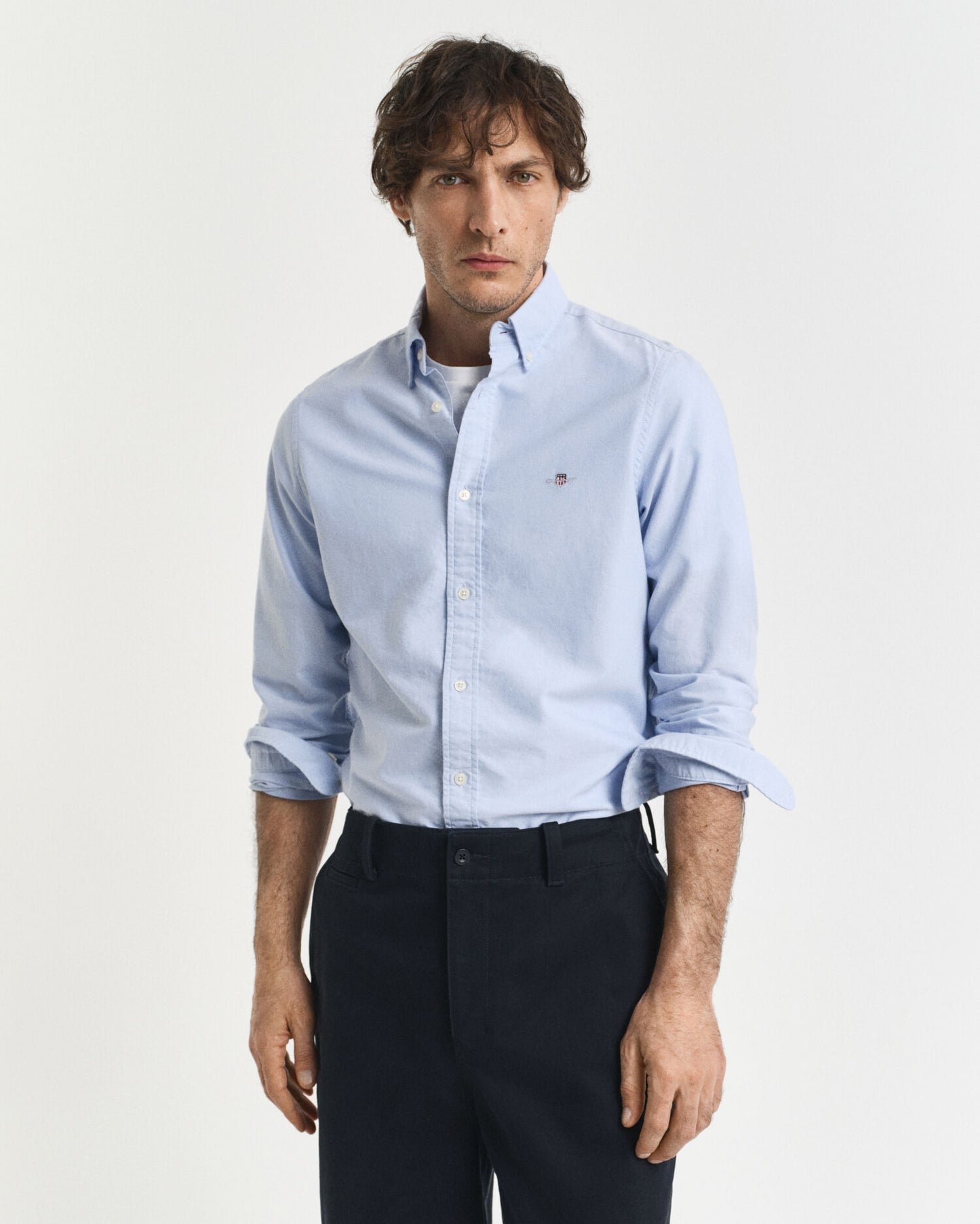 Slim Fit Oxford-Hemd Klassisch