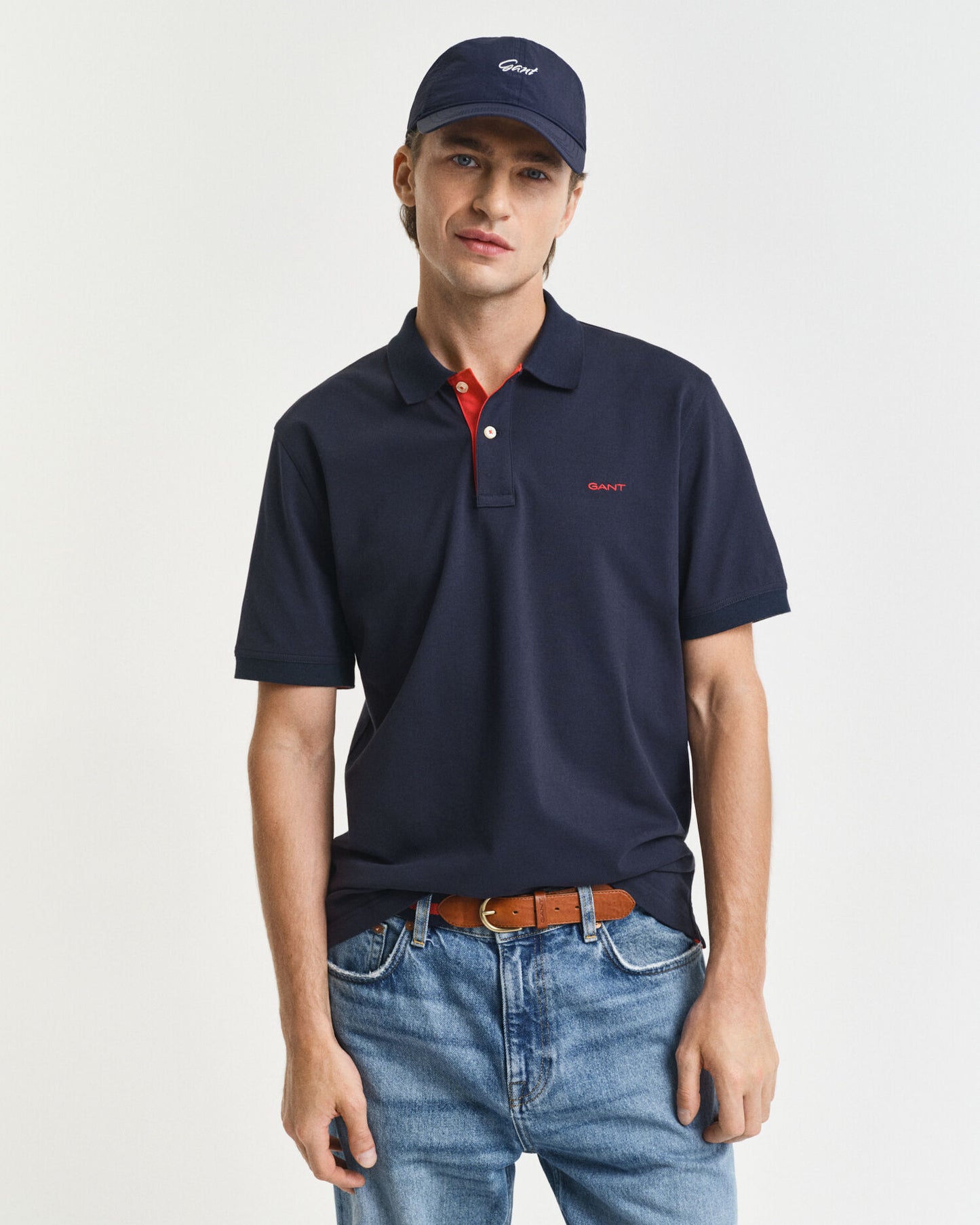 Polo-Shirt mit Kontrastdetails